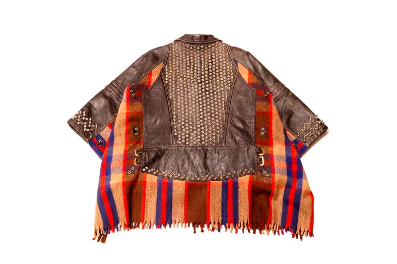 Blackmeans NUBIAN Harajuku Pop Up SID VICIOUS JACKET Leather accessories distressed wash damage vintage CRFTMAN STORE HISTORY OF LEATHER