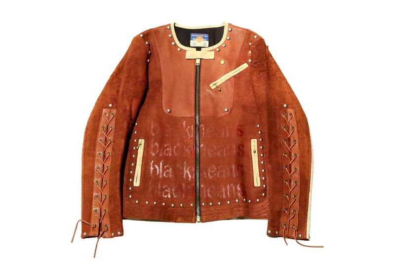 Blackmeans NUBIAN Harajuku Pop Up SID VICIOUS JACKET Leather accessories distressed wash damage vintage CRFTMAN STORE HISTORY OF LEATHER
