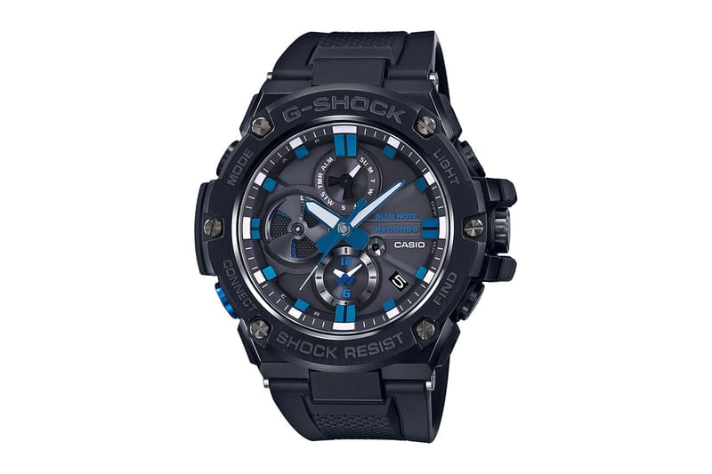 casio blue note watch