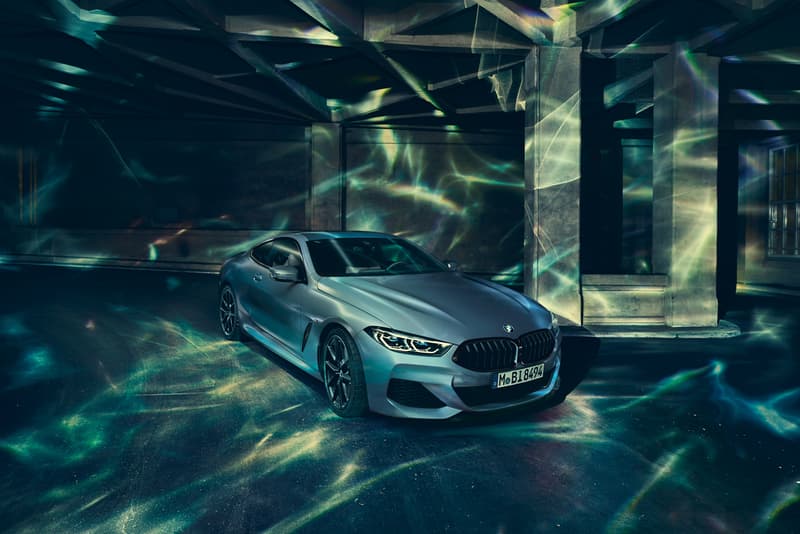 BMW m850i xdrive coupe first edition launch frozen barcelona blue