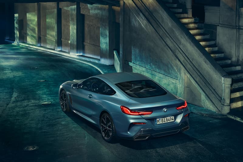 BMW m850i xdrive coupe first edition launch frozen barcelona blue 