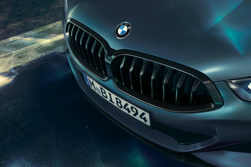 BMW m850i xdrive coupe first edition launch frozen barcelona blue