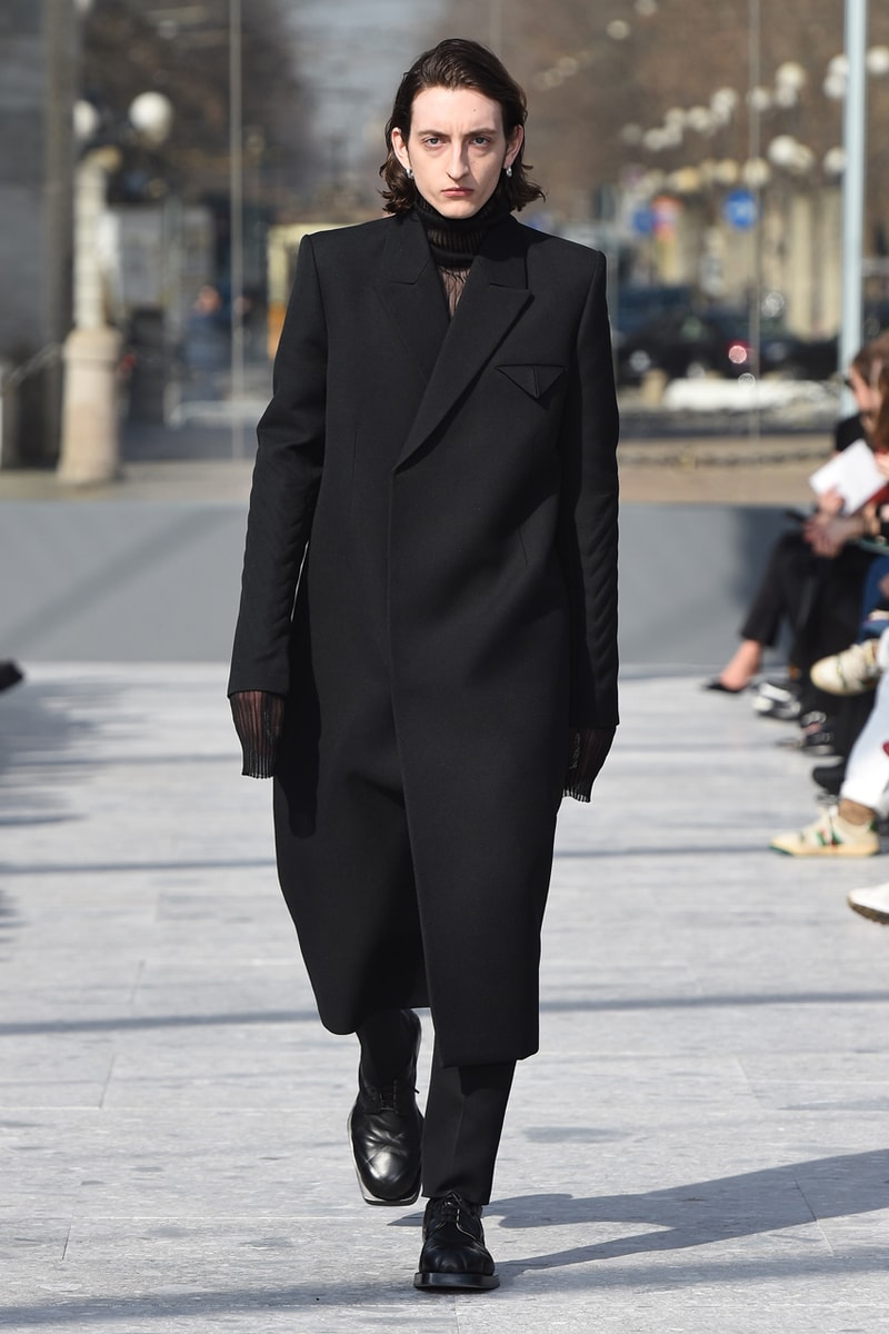 Bottega Veneta fall 2019 daniel lee mens runway show looks 