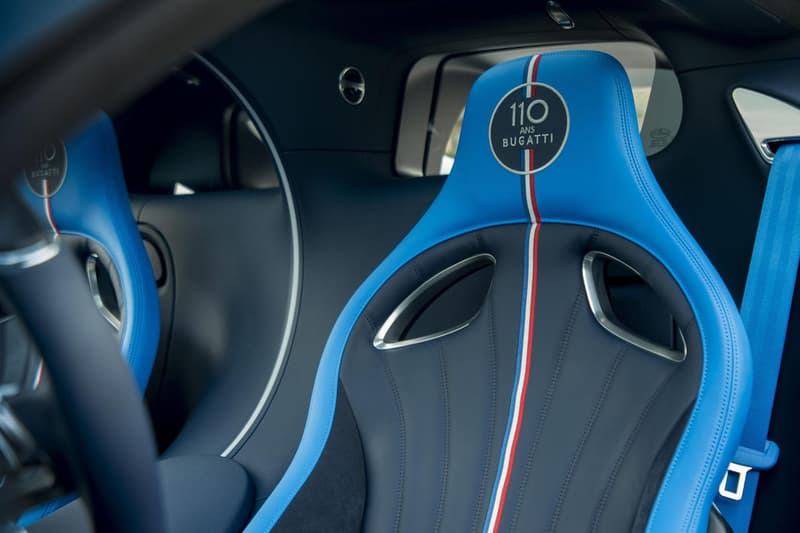 Bugatti Chiron Sport 110 Ans Bugatti car french france tribute
