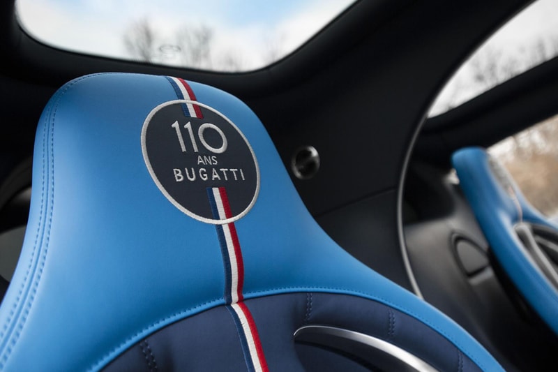 Bugatti Chiron Sport 110 Ans Bugatti car french france tribute