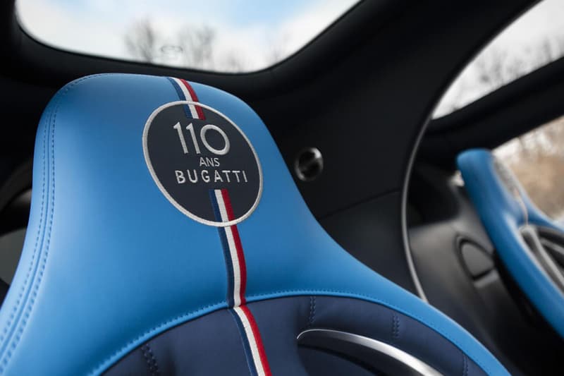 Bugatti Chiron Sport 110 Ans Bugatti car french france tribute