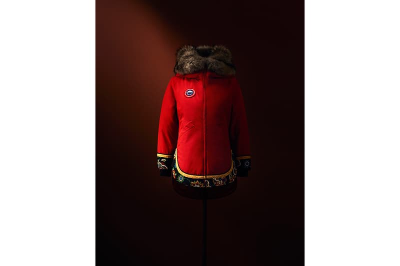 Canada Goose & Inuit Seamstresses Parkas "project atigi" community Inuit Tapiriit Kanatami (ITK) "one-of-a-kind" 1 of 1 14 units total release info non-profit