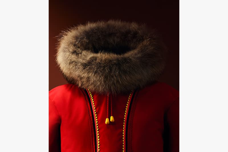 Canada Goose & Inuit Seamstresses Parkas "project atigi" community Inuit Tapiriit Kanatami (ITK) "one-of-a-kind" 1 of 1 14 units total release info non-profit