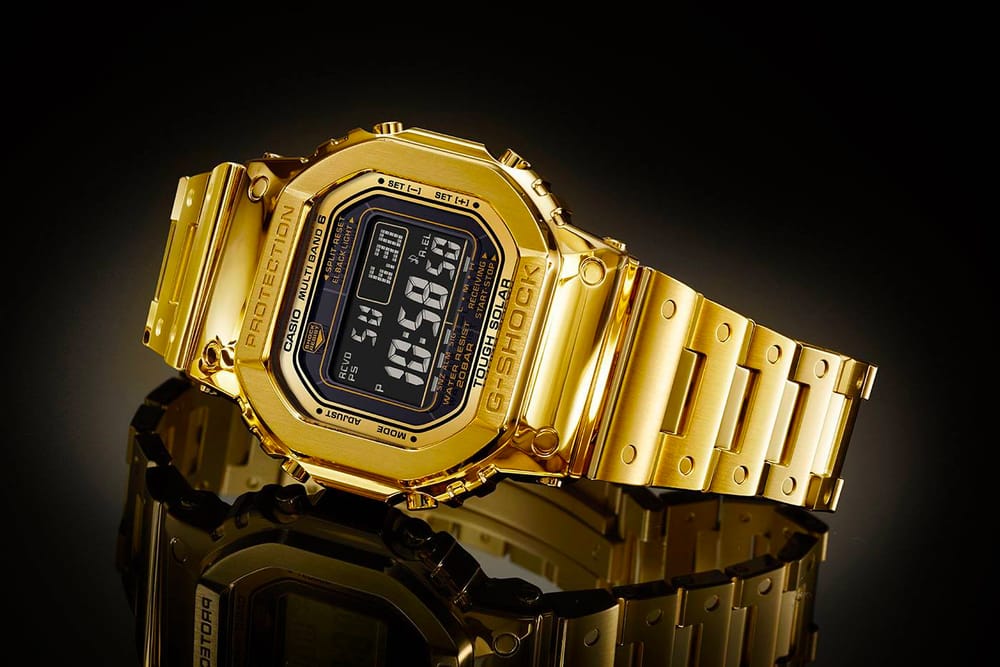 Casio G-Shock G-D5000-9JR 18k Gold Watch