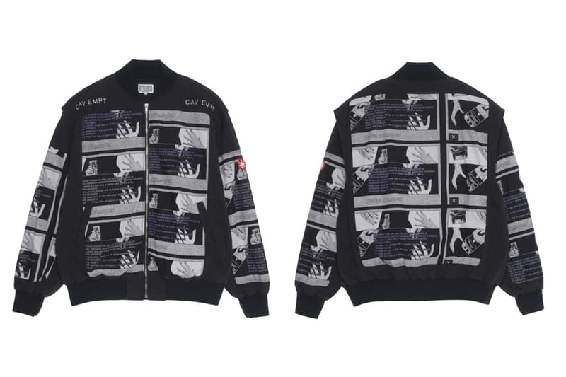 Cav Empt SS19 Collection Fifth Drop AS MACHINE CREW NECK YOSSARIAN PANTS P KNIT ZIP CARDIGAN DRUDGERY ZIP JACKET OVERDYE TURTLE NECK LONG SLEEVE T DISAPPEARANCE CREW NECK release info drop pricing stockist sk8thing toby feltwell