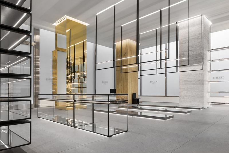 A Look Inside Celine's Newly-Designed Boutique Hedi Silmane images address info