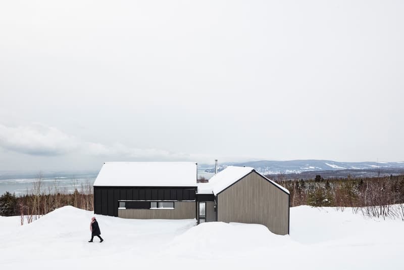 Chalet du Bois Flotté Drifts in the Canadian Hills Eric Joseph Tremblay Architecture Boom Town Design info images La Malbaie