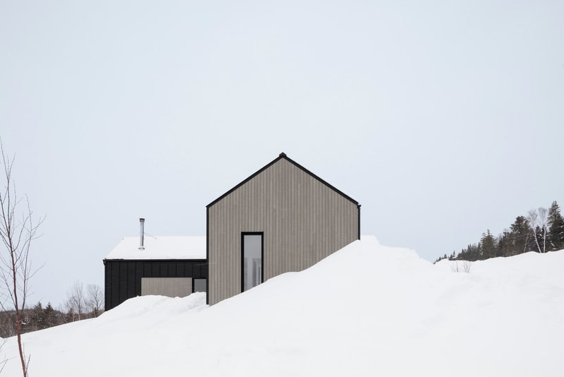 Chalet du Bois Flotté Drifts in the Canadian Hills Eric Joseph Tremblay Architecture Boom Town Design info images La Malbaie