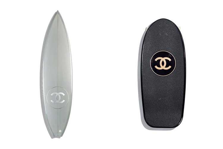 Chanel Drops Unsurprisingly Costly Surfboard and Skate Deck