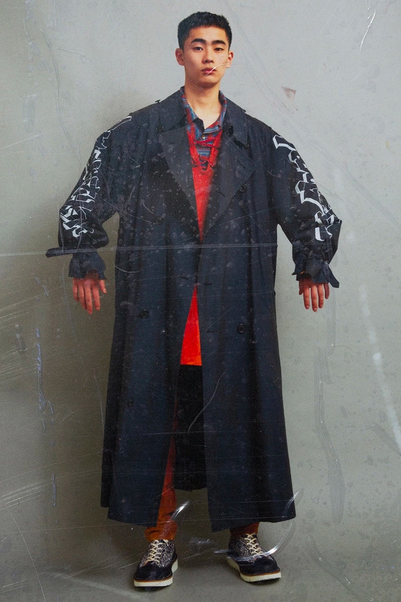Children of the Discordance Fall Winter 2019 Collection Lookbook RECOUTURE boots Hideaki Shikama designer