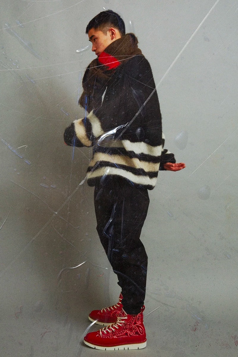 Children of the Discordance Fall Winter 2019 Collection Lookbook RECOUTURE boots Hideaki Shikama designer