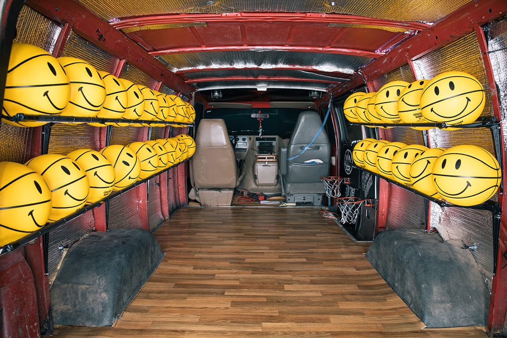 Chinatown Market x Puma Hoops NBA All-Star weekend Collab collaboration puma lab footlocker exhibition pop-up charlotte t-shirts hoodies tote bags hats mad max van