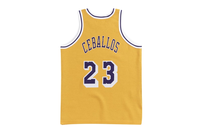 Mitchell and Ness CLOT Collection Collaboration LA Lakers Boston Celtics All Star Weekend Drop 2019