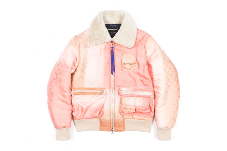 clothsurgeon Creates a Luxe Bomber from a LV Monogram Shawl