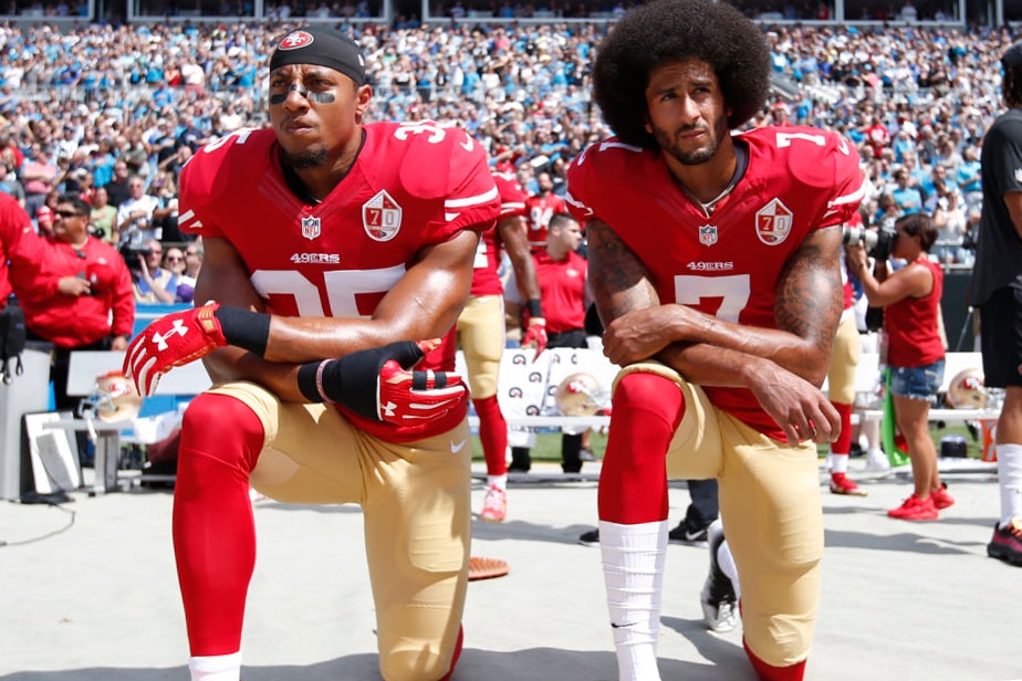 Former 49ers Colin Kaepernick and Eric Reid settle collusion suit with NFL,  lawyer says