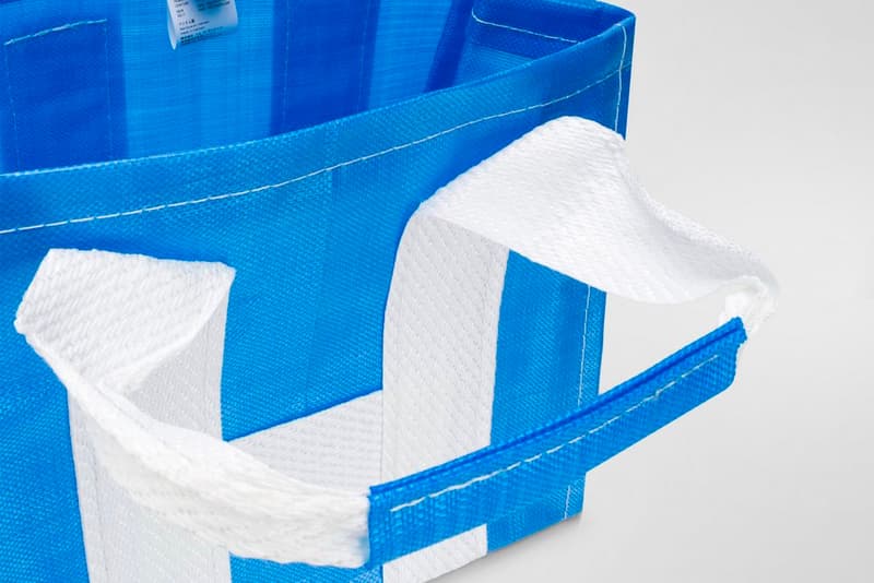COMME des GARÇONS SHIRT Shopper Tote Bags S276123 S276121 blue yellow white ikea