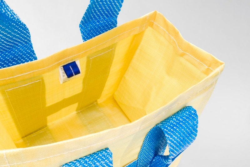  COMME des GARÇONS SHIRT Shopper Tote Bags S276123 S276121 blue yellow white ikea 