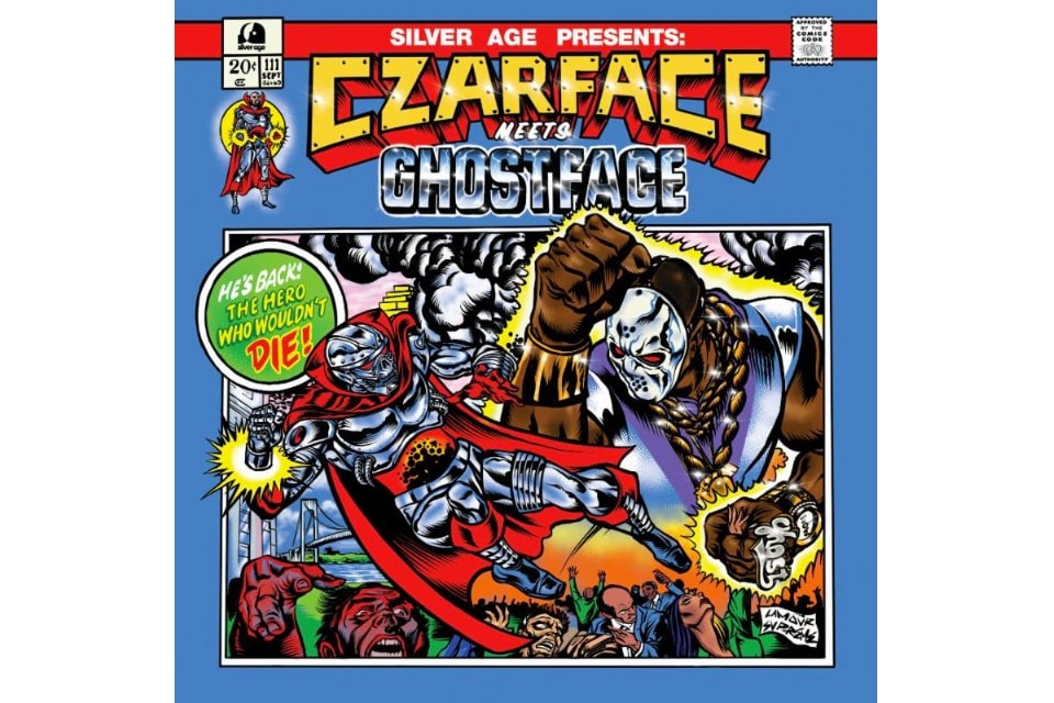 CZARFACE x Ghostface Killah Collaborative Album  "Czarface Meets Ghostface" Silver Age Records album stream spotify apple music 