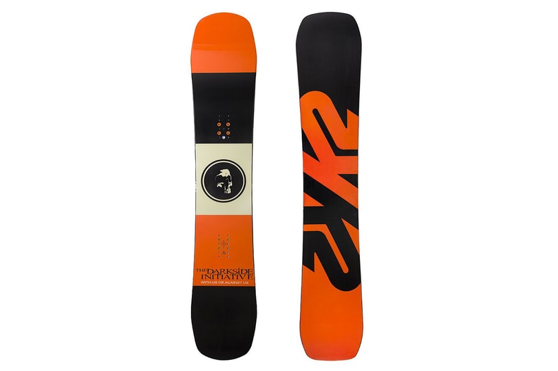 The Darkside Initiative K2 AFTERBLACK Snowboard collaboration 24 piece limited edition exclusive drop release date info 500