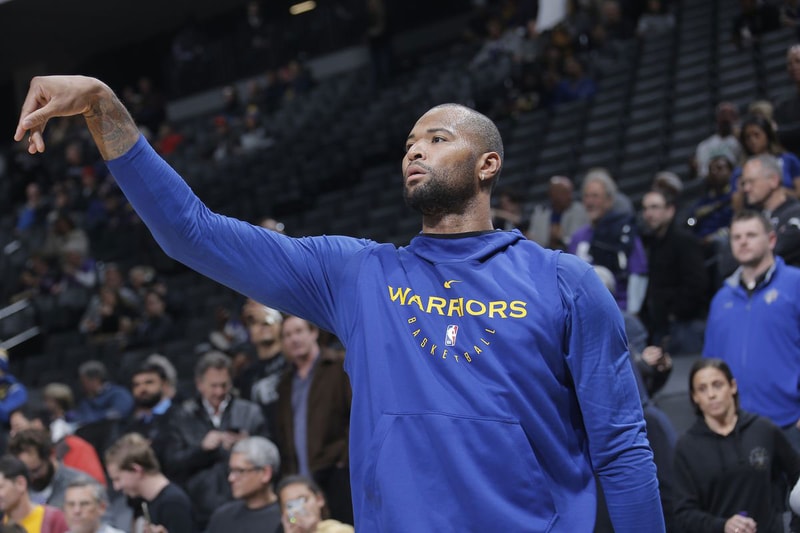 DeMarcus Cousins PUMA Hoops Uproar debut sneaker model shoe silhouette warm up game february 2 2019 court colorway