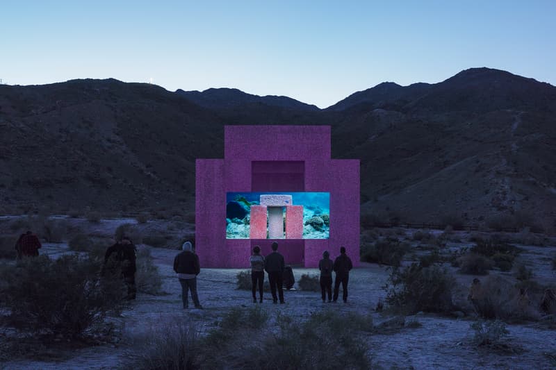 desert x installations artworks sterling ruby jenny holzer lance gerber art artworks