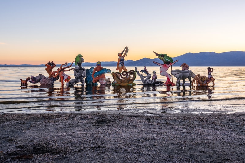 desert x installations artworks sterling ruby jenny holzer lance gerber art artworks