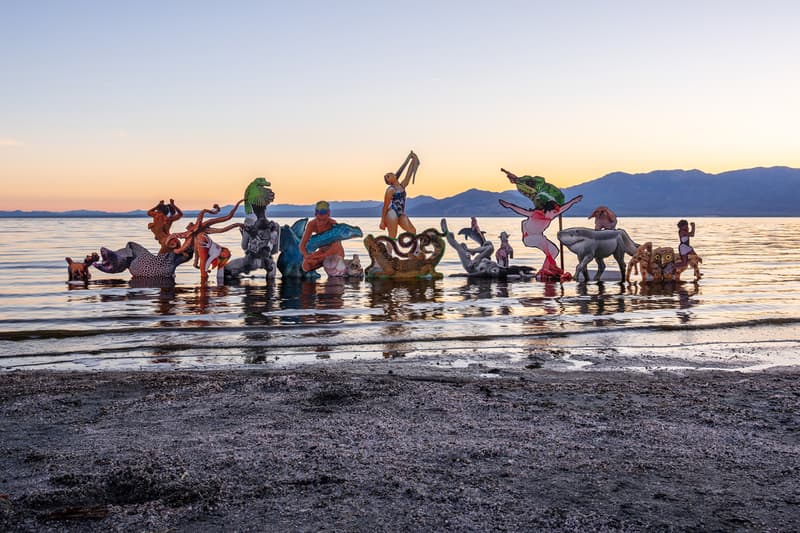 desert x installations artworks sterling ruby jenny holzer lance gerber art artworks