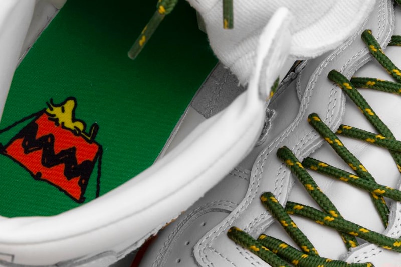 Diadora Unveils Collaborative B. Elite and Mi Basket with Peanuts drop release date images price white footwear snoopy charlie brown woodstock linus van pelt
