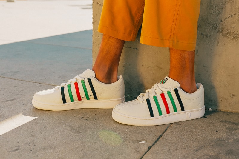 DJ Clark Kent x K-Swiss BHM Classic 88 Lookbook black history month tennis red green heritage sports dj jay-z rakim hip-hop dj music producer mariah carey the notorious b.i.g