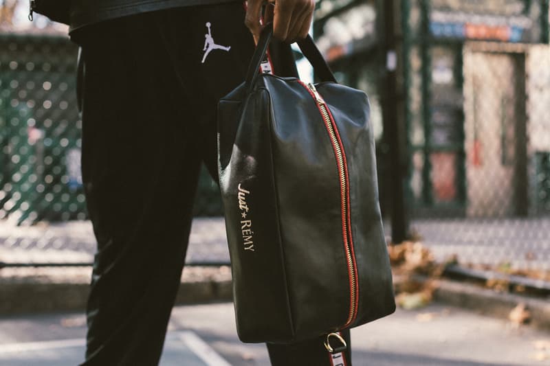 Don C x Rémy Martin "Just Rémy" Closer Look baseketball gold lambskin python snake 1738 sports accessories martin red back white