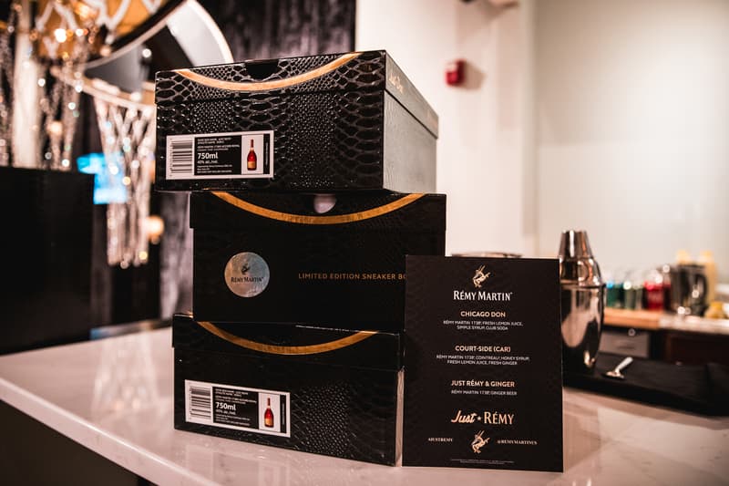 Just Don x Rémy Martin NBA All-Star Weekend Recap basketball liquor south carolina sports black leather gold red lamb victor solomon