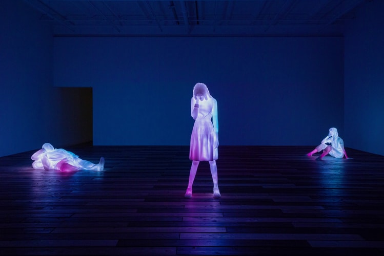 Doug Aitken Spotlights Illuminated Figures for 'Don't Forget to Breathe' Installation