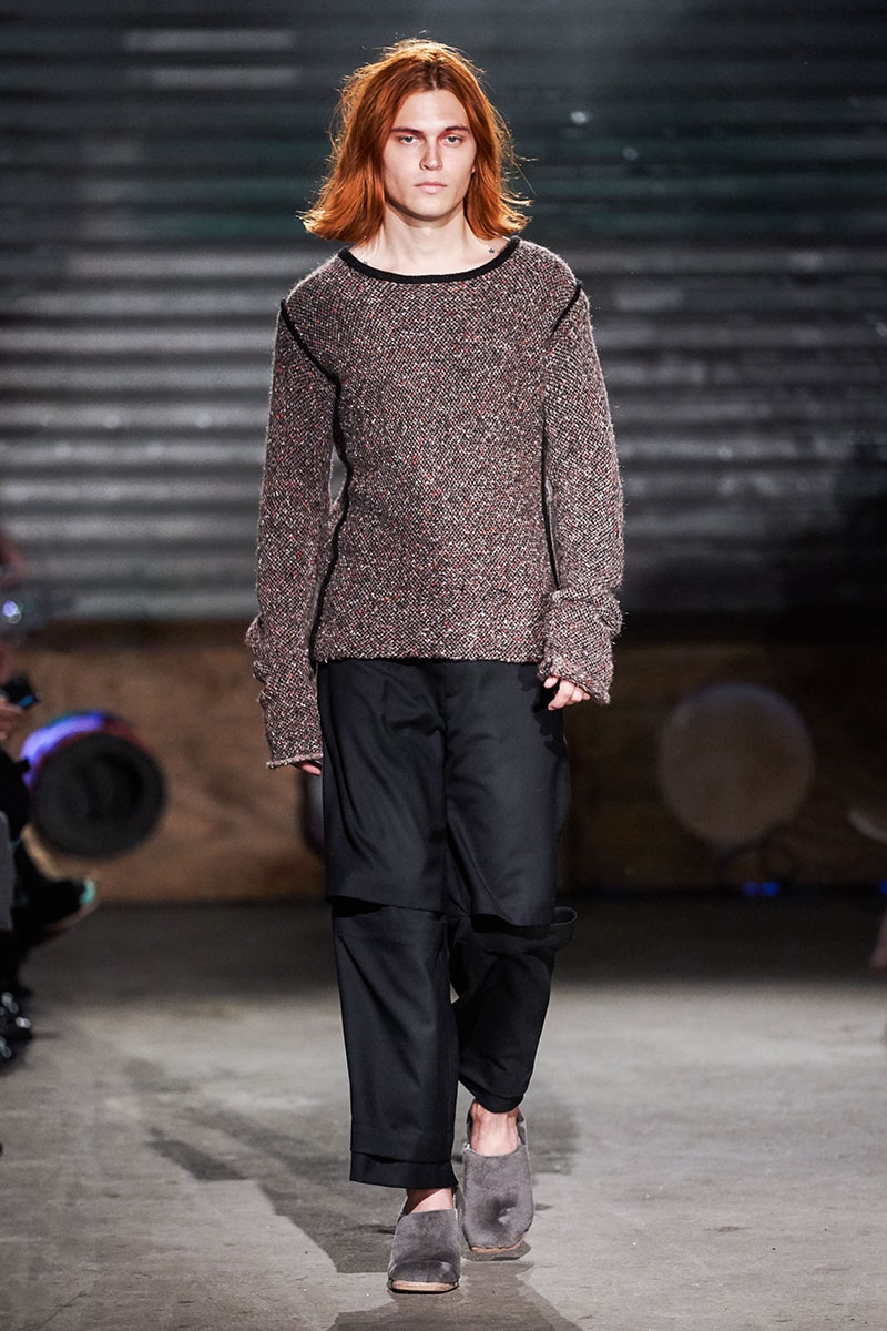 Eckhaus Latta Fall Winter 2019 Runway Show NYFW new york fashion week collection showing 