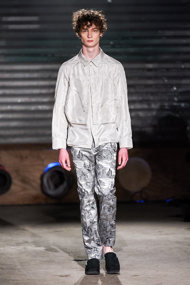 Eckhaus Latta Fall Winter 2019 Runway Show NYFW new york fashion week collection showing 