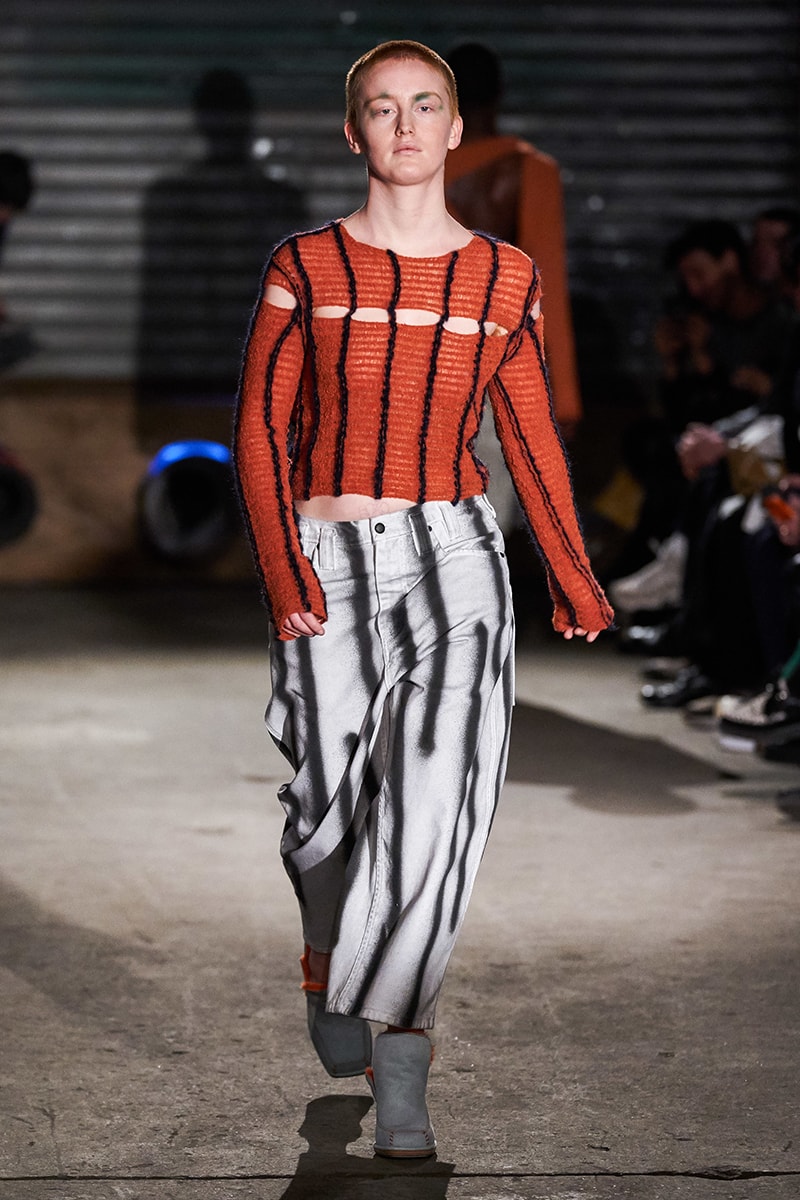 Eckhaus Latta Fall Winter 2019 Runway Show NYFW new york fashion week collection showing 