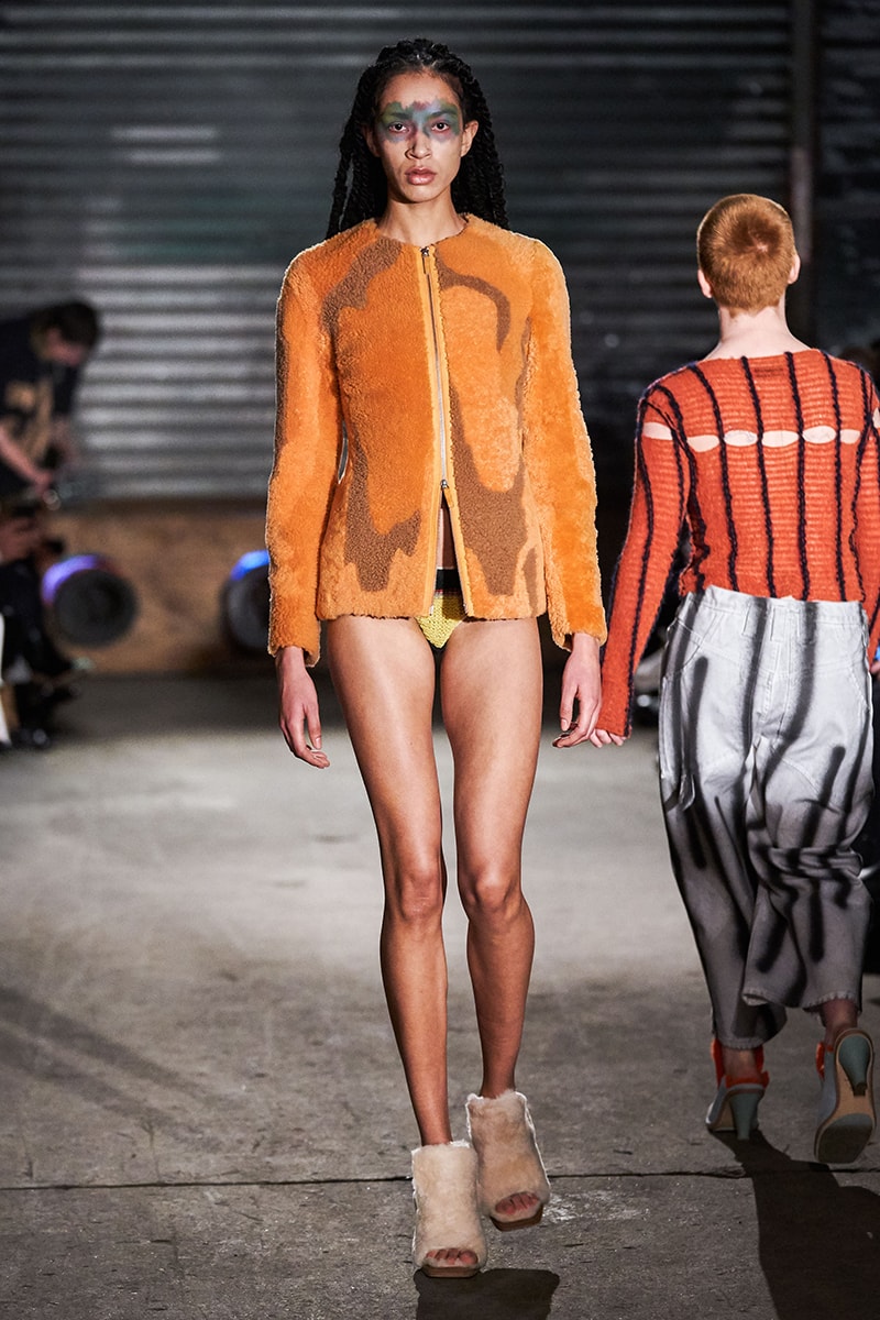 Eckhaus Latta Fall Winter 2019 Runway Show NYFW new york fashion week collection showing 