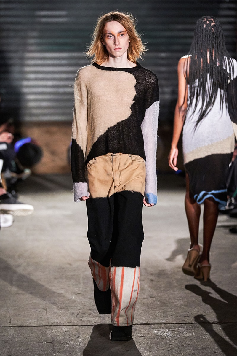Eckhaus Latta Fall Winter 2019 Runway Show NYFW new york fashion week collection showing 
