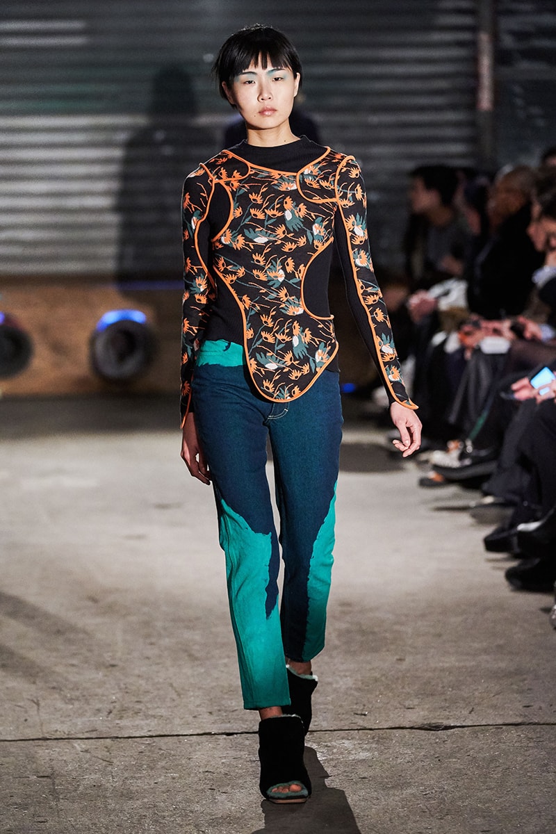 Eckhaus Latta Fall Winter 2019 Runway Show NYFW new york fashion week collection showing 