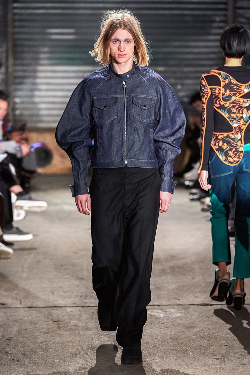 Eckhaus Latta Fall Winter 2019 Runway Show NYFW new york fashion week collection showing 