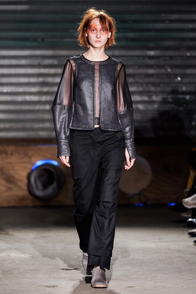 Eckhaus Latta Fall Winter 2019 Runway Show NYFW new york fashion week collection showing 