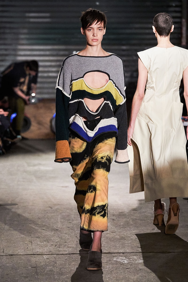 Eckhaus Latta Fall Winter 2019 Runway Show NYFW new york fashion week collection showing 