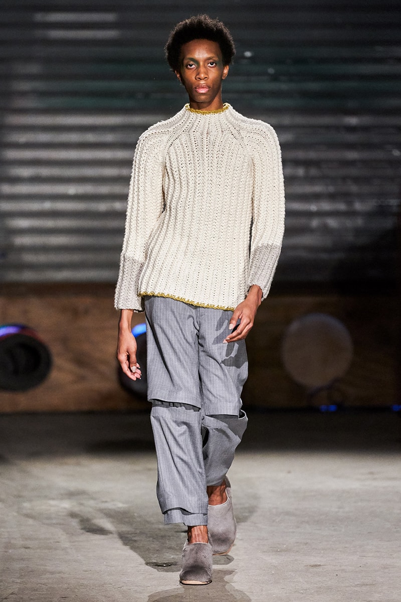 Eckhaus Latta Fall Winter 2019 Runway Show NYFW new york fashion week collection showing 