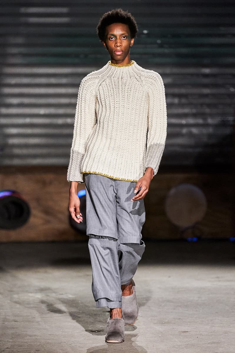 Eckhaus Latta Fall Winter 2019 Runway Show NYFW new york fashion week collection showing