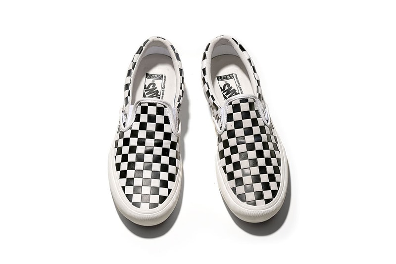 Engineered Garments vans spring summer 2019 slip on sneakers collaboration drop release date info march 2 8 2019 new york japan exclusive colorways red black white