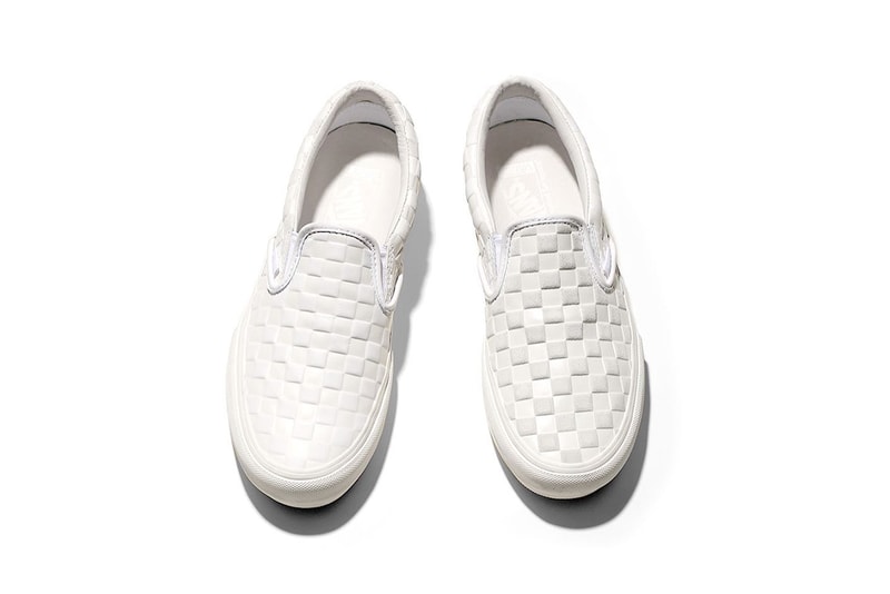 Engineered Garments vans spring summer 2019 slip on sneakers collaboration drop release date info march 2 8 2019 new york japan exclusive colorways red black white